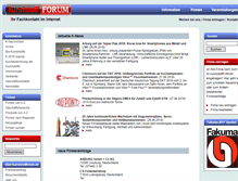 Tablet Screenshot of kunststofforum.de